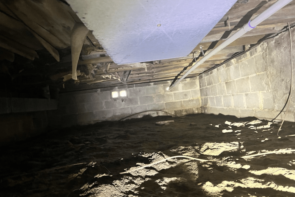 Before and After Crawlspace Services in Woodbine, NJ