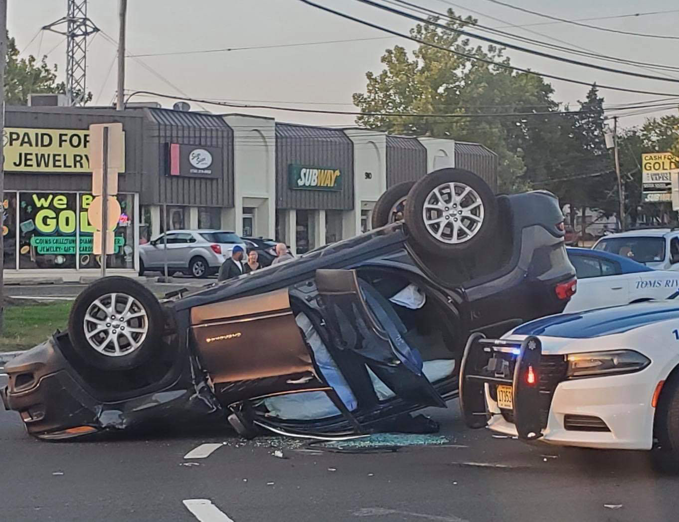 Vehicle Flips Over In MultiVehicle Traffic Crash Jersey Shore Online