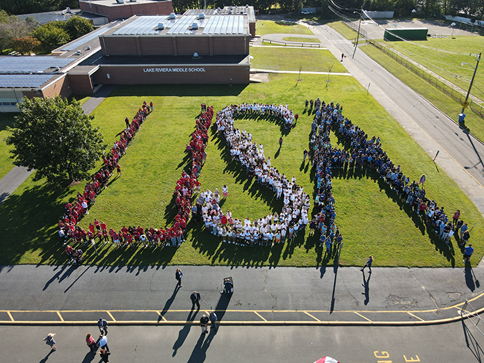 Lake Riviera Middle School Commemorates 20th Anniversary Of 9/11