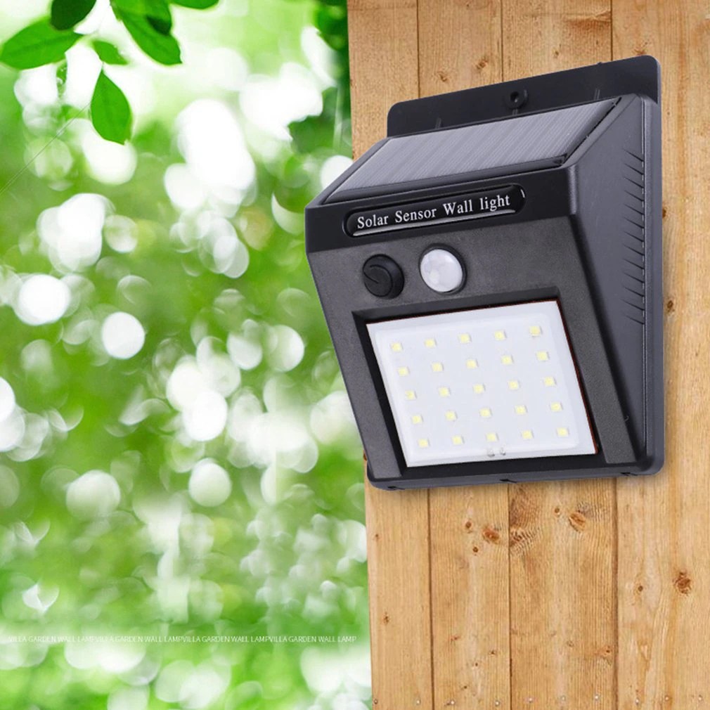Luz LED De Pared Con Sensor de movimiento Para Exteriores 30 luces LED