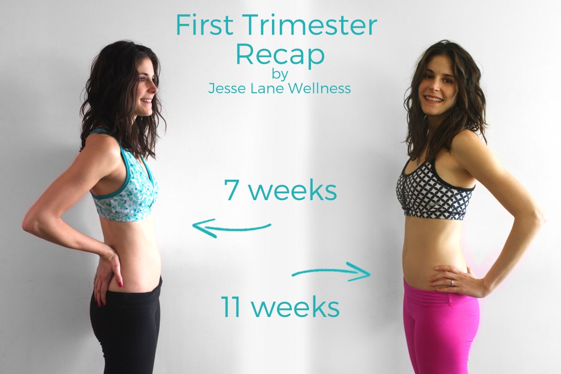 First Trimester Pregnancy Recap by Jesse Lane Wellness