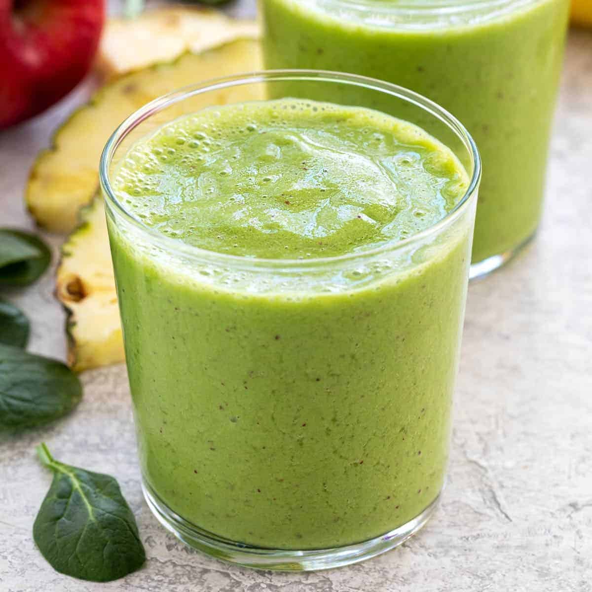 Easy Spinach Smoothie Recipe Jessica Gavin