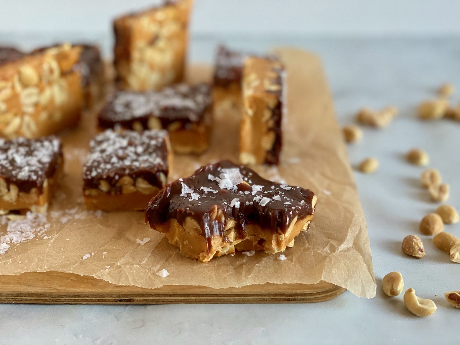 Chocolate Peanut Butterscotch Bars Jessie Sheehan Bakes