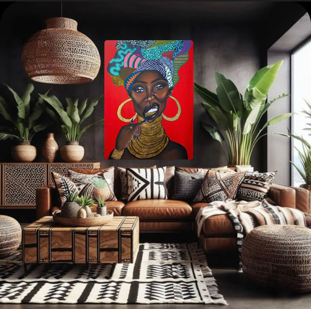 Zuri Ndani Painting | JessLeeWong®