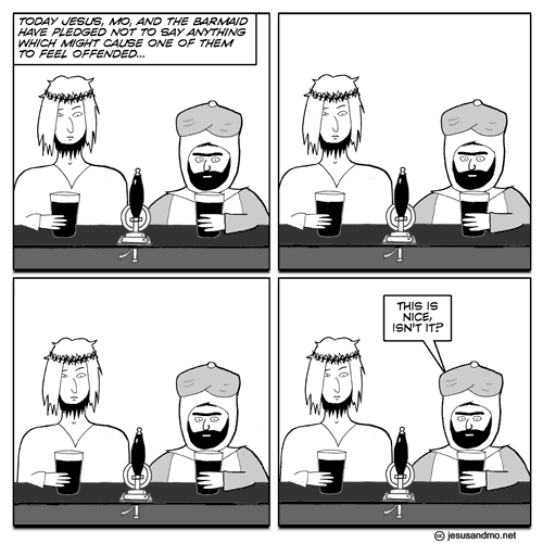 Jesus and Mo make my point twice.