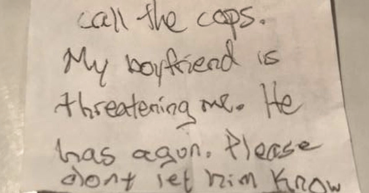 Battered Woman Slips Note To Dog's Vet About Armed Boyfriend Jesus Daily