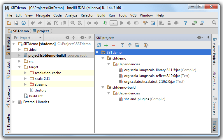 Getting Started with SBT Help IntelliJ IDEA