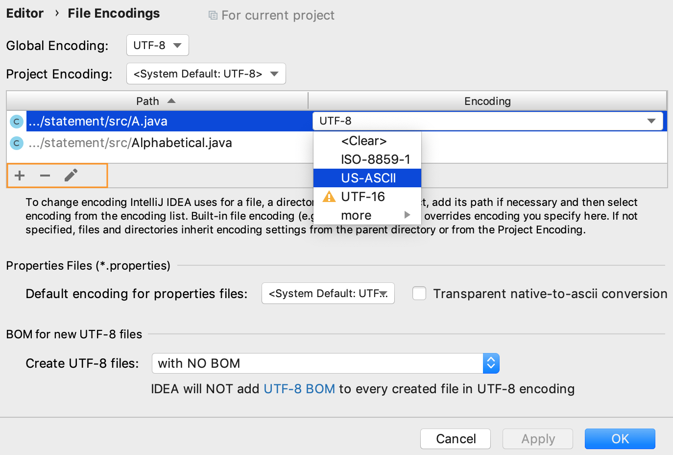 File encoding Help IntelliJ IDEA