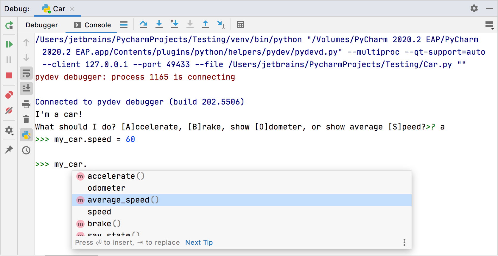 Step 2. Debug your first Python application Help PyCharm Step 2. Debug your first Python application Help PyCharm