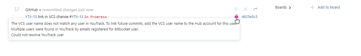 Link Issues in VCS Commits Help YouTrack Standalone