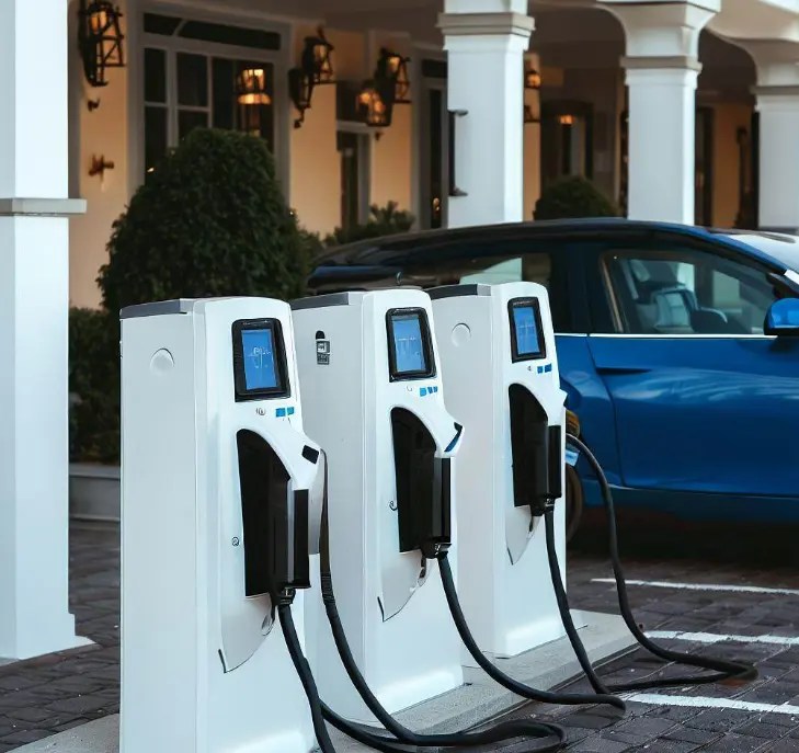 Best EV Hotel Chargers for Ford Mustang MachE Jet Hotel Solutions