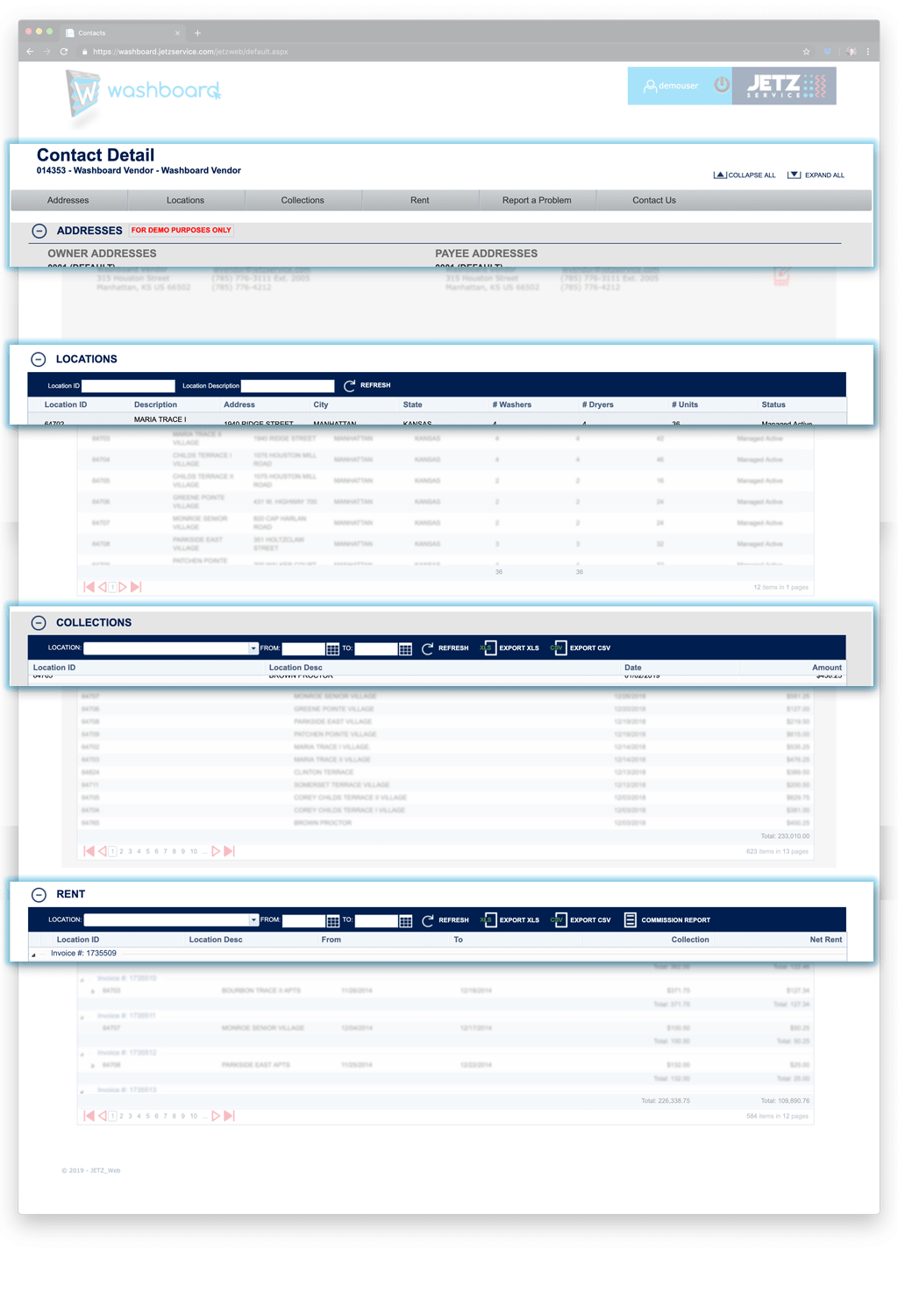 Online Management Portal Jetz Service Co., Inc.