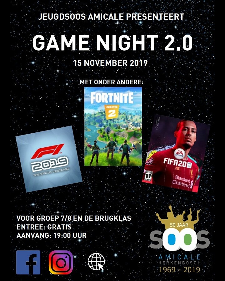 Aankomende Evenementen Jeugdsoos Amicale