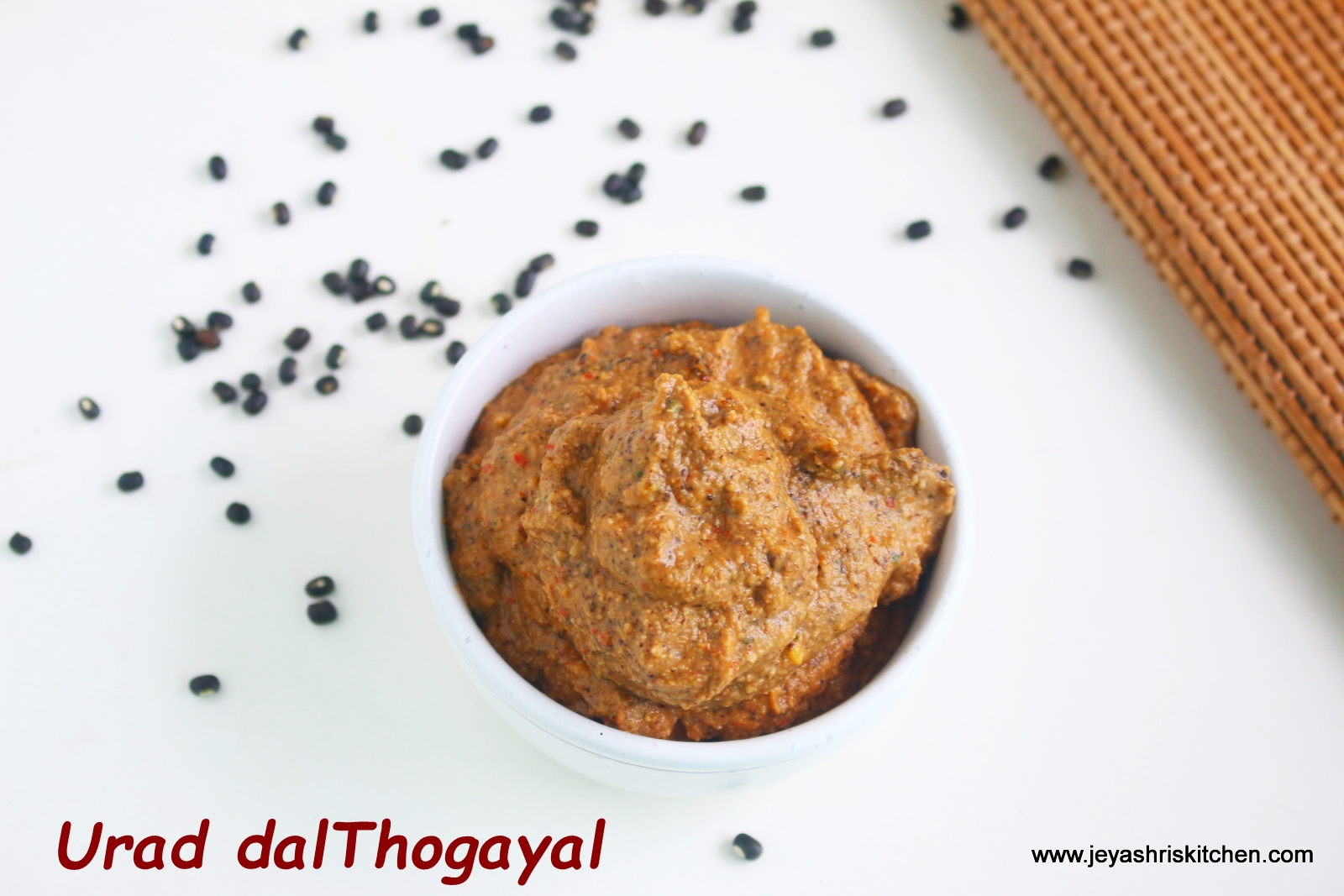 Ulundu Thogayal recipe, Ulundu thuvaiyal Jeyashris kitchen