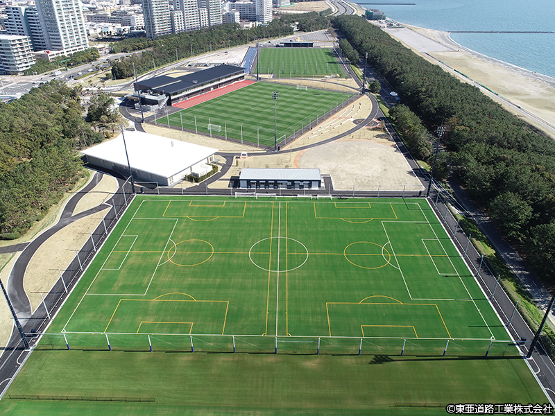 工事風景｜JFA夢フィールド｜JFA.jp