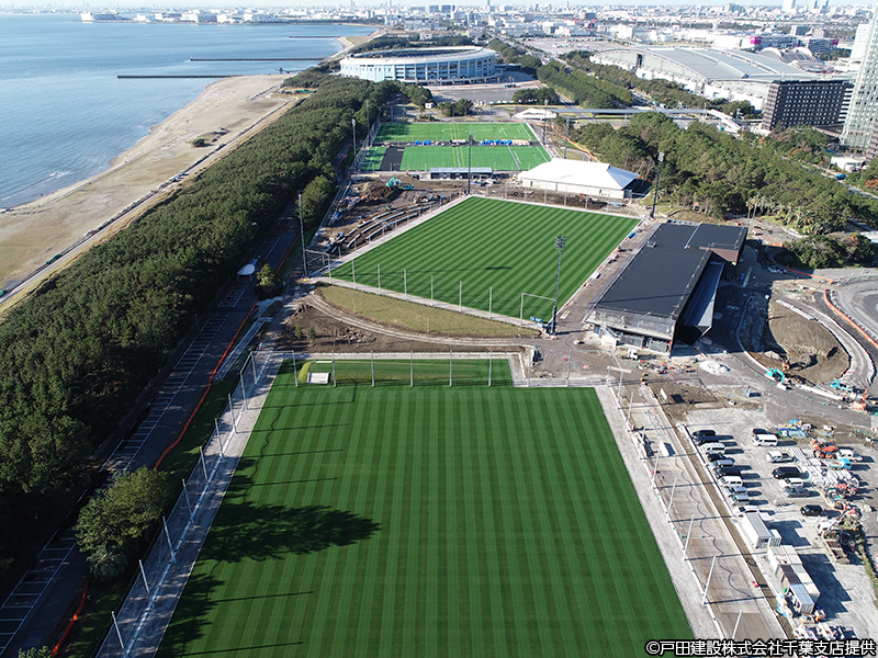 工事風景｜JFA夢フィールド｜JFA.jp