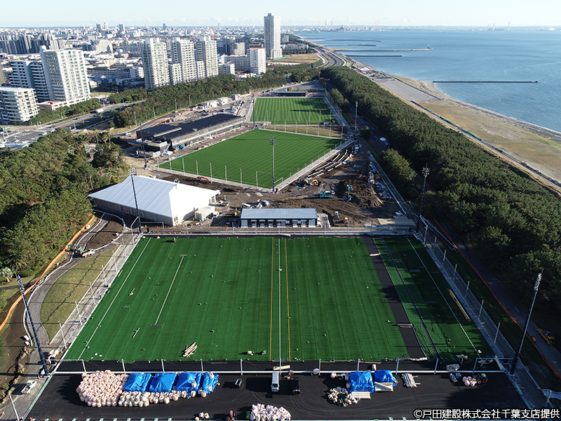 工事風景｜JFA夢フィールド｜JFA.jp
