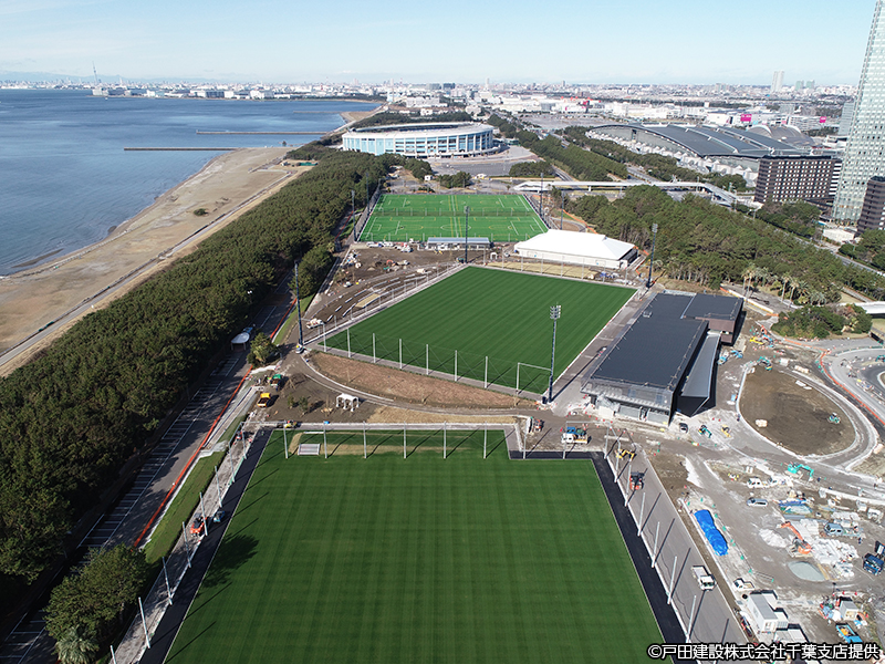 工事風景｜JFA夢フィールド｜JFA.jp