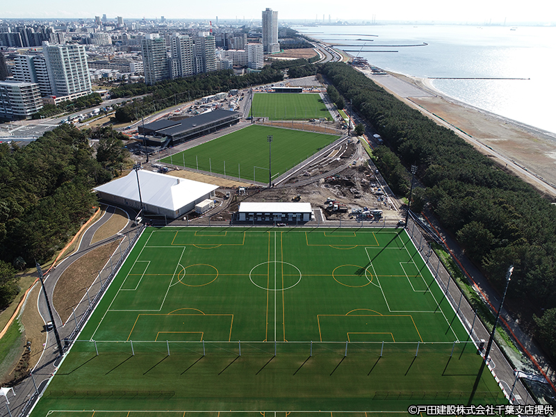 工事風景｜JFA夢フィールド｜JFA.jp
