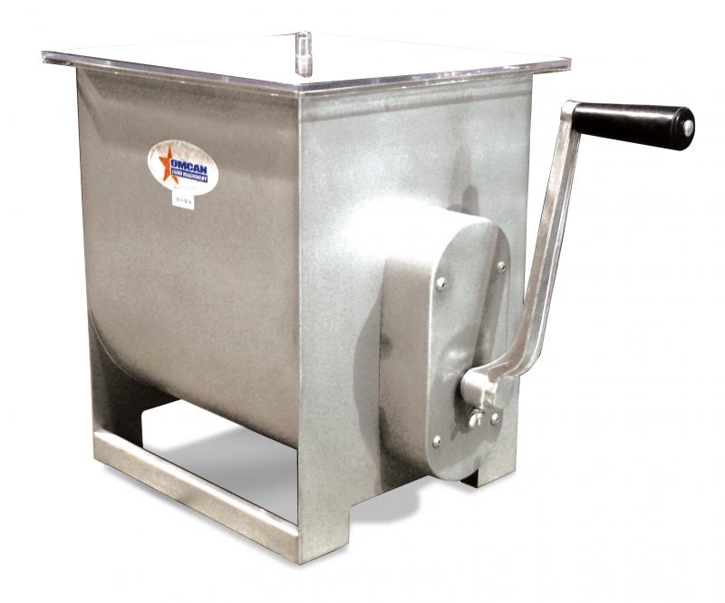 Stainless Steel Manual NonTilting Mixer with 44lb / 7Gallon Tank