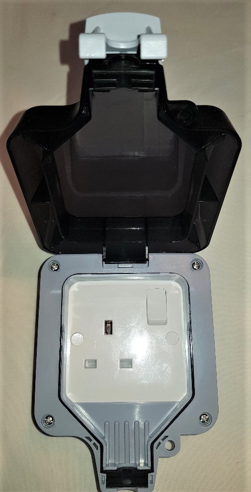 Weatherproof Outdoor 1 Gang 13 Amp Socket JFK Electrical