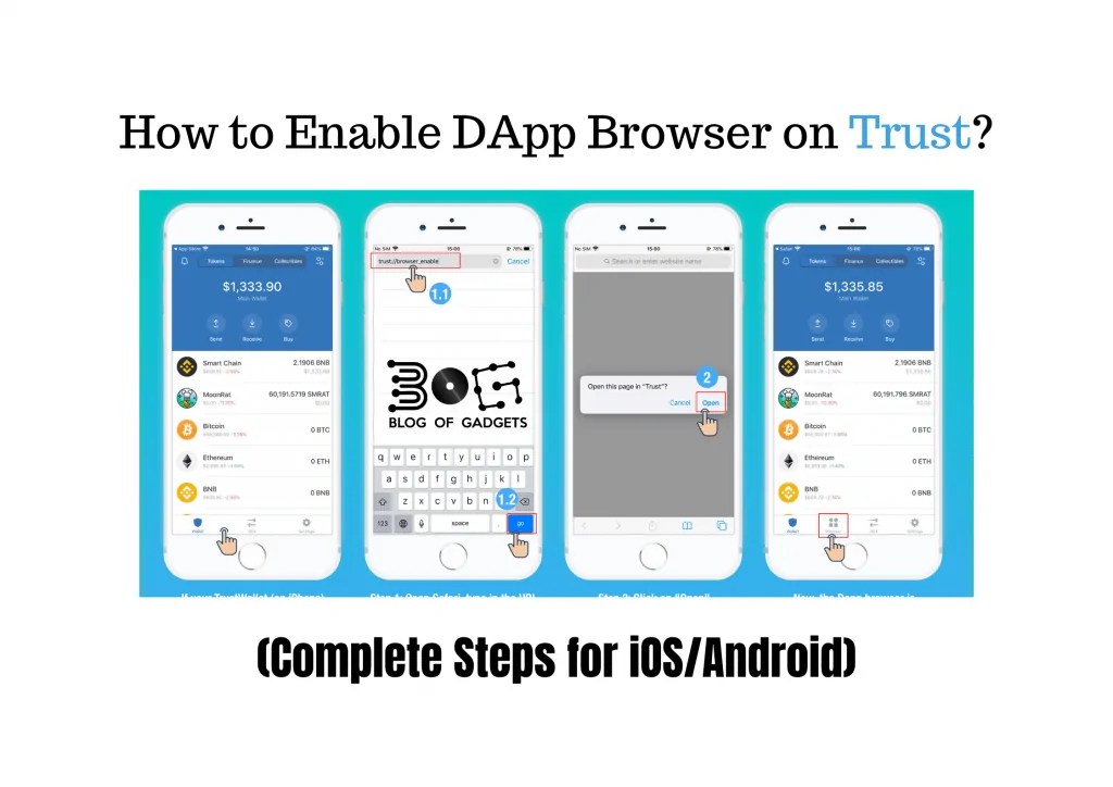 Enable DApp Browser on Trust? (iOS & Android) trust //browser enable