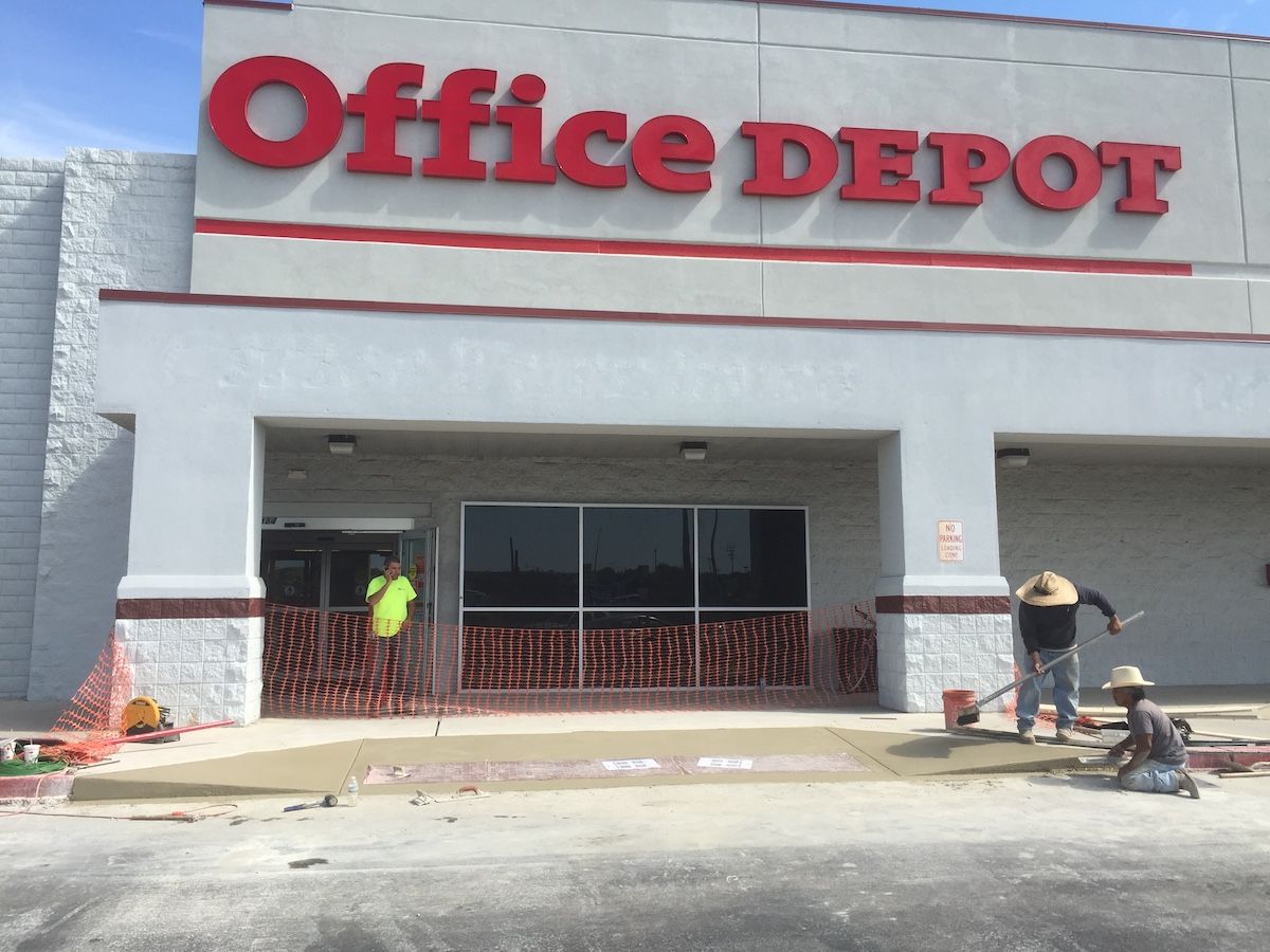 Office Depot San Antonio J.G Williams Construction