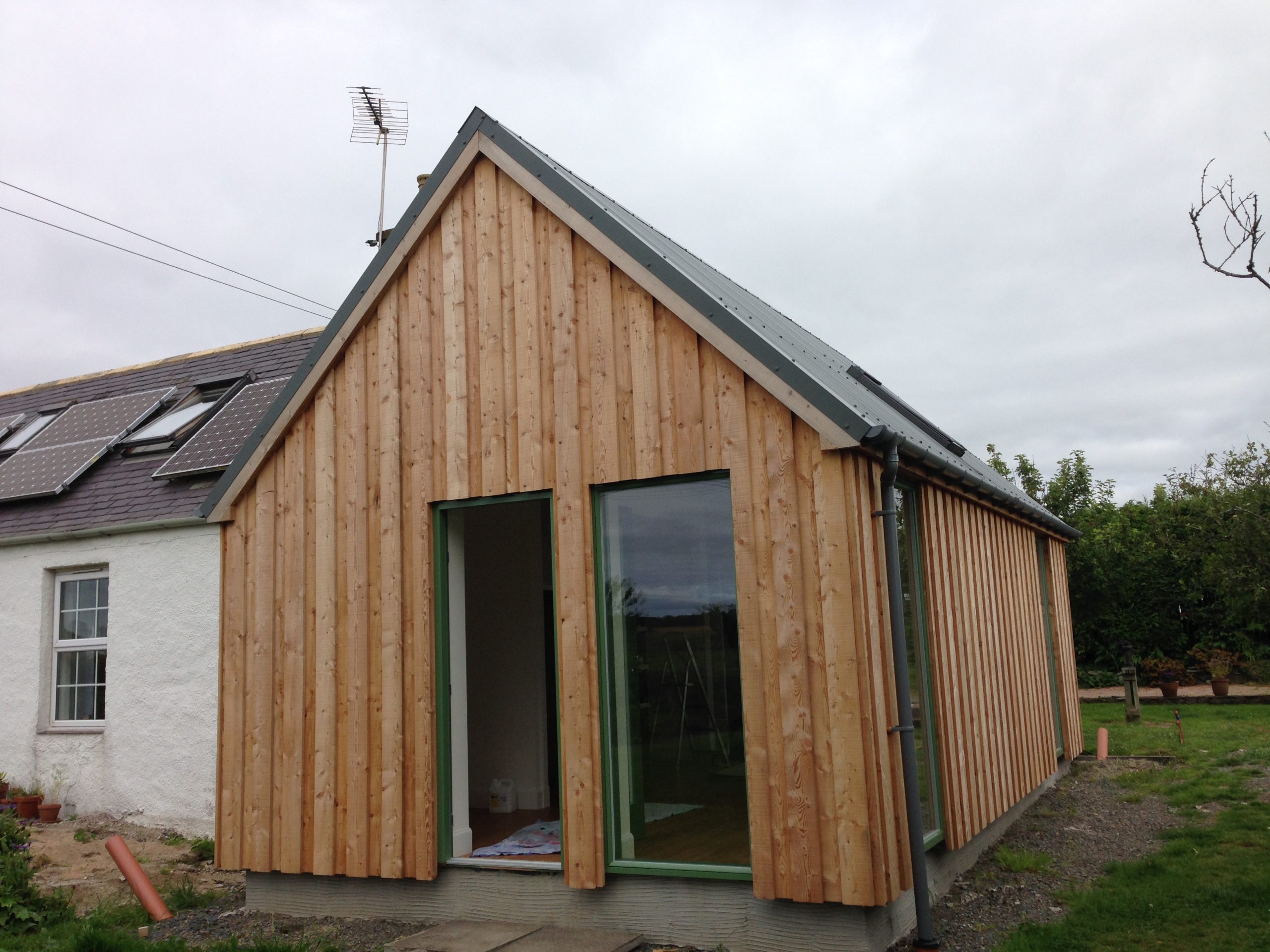 Scottish Larch Cladding Showcase Mosside JHJ Group