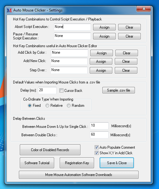 Advanced Auto Clicker to Click Mouse Cursor on Windows