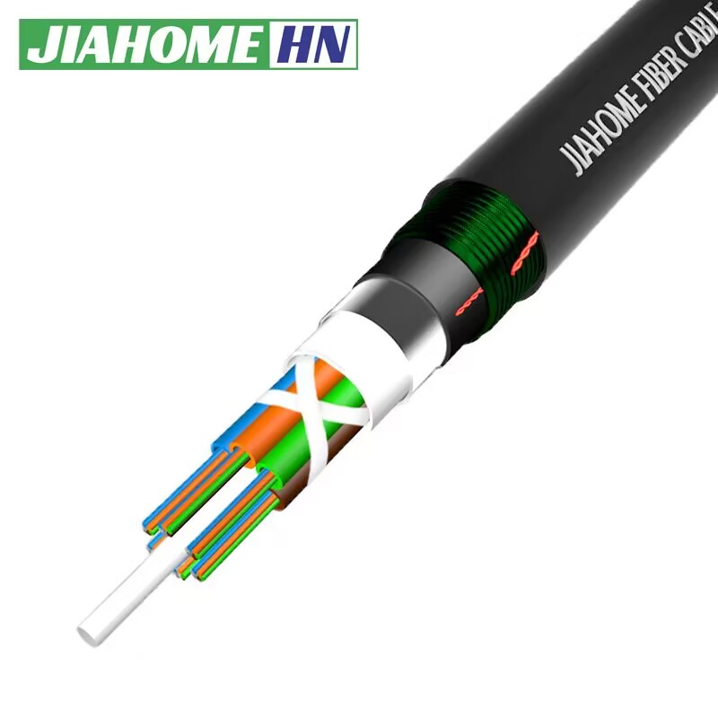 GYTA53 Directly buried armored OSP Fiber Optic Cable Hunan jiahome