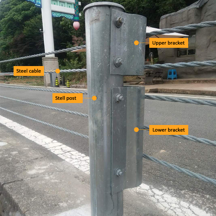 The Cable Barrier Highway Guardrail China_Crash Barrier Manufacturers