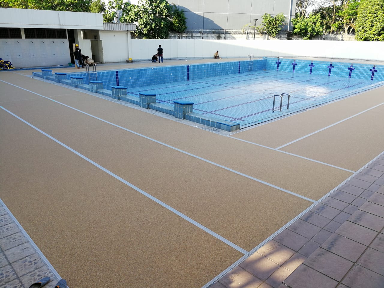 C.I. Takiron Outdoor Safety Flooring Jibpool
