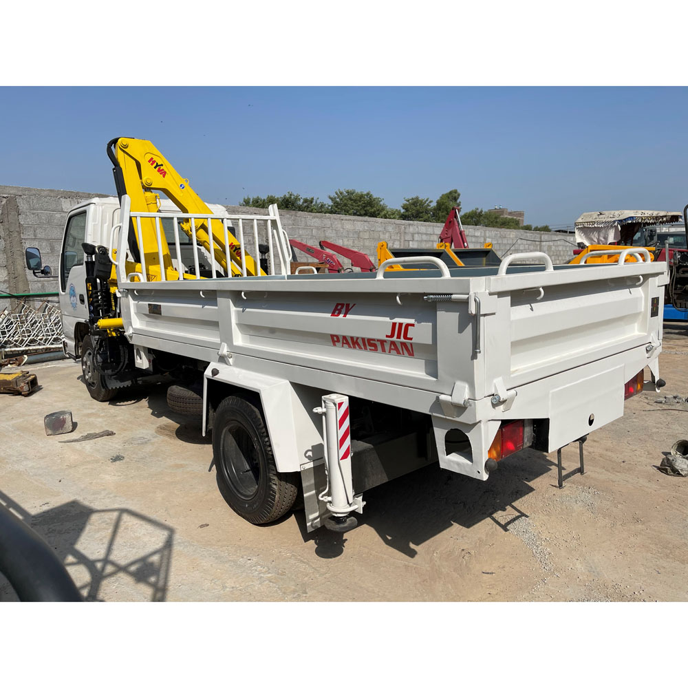 Truck Crane with Articulated Booms Javaid Industrial Company Pvt Limited