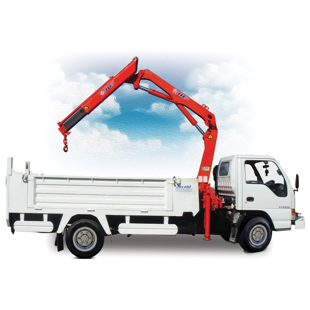 Truck Crane with Articulated Booms Javaid Industrial Company Pvt Limited