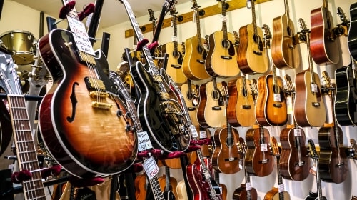 Guitars Wednesday's Musical Daily Jigsaw Puzzle Play Free Daily