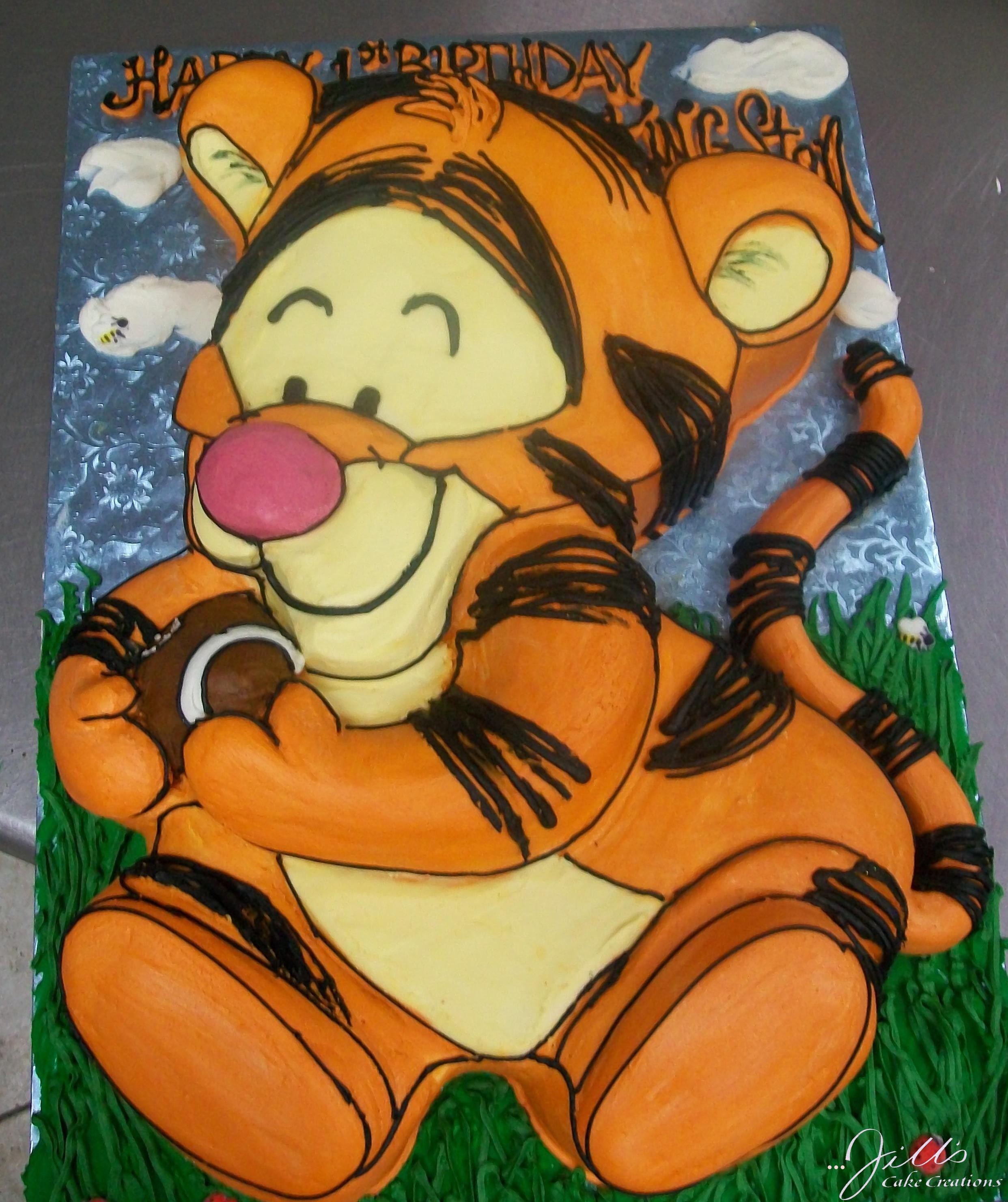 tigger Jills Cake CreationsJills Cake Creations