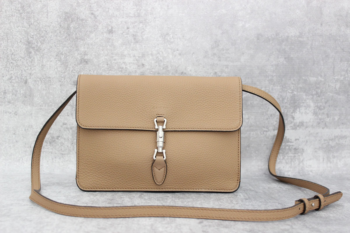 Gucci Jackie Soft Leather Convertible Crossbody Bag at Jill's Consignment