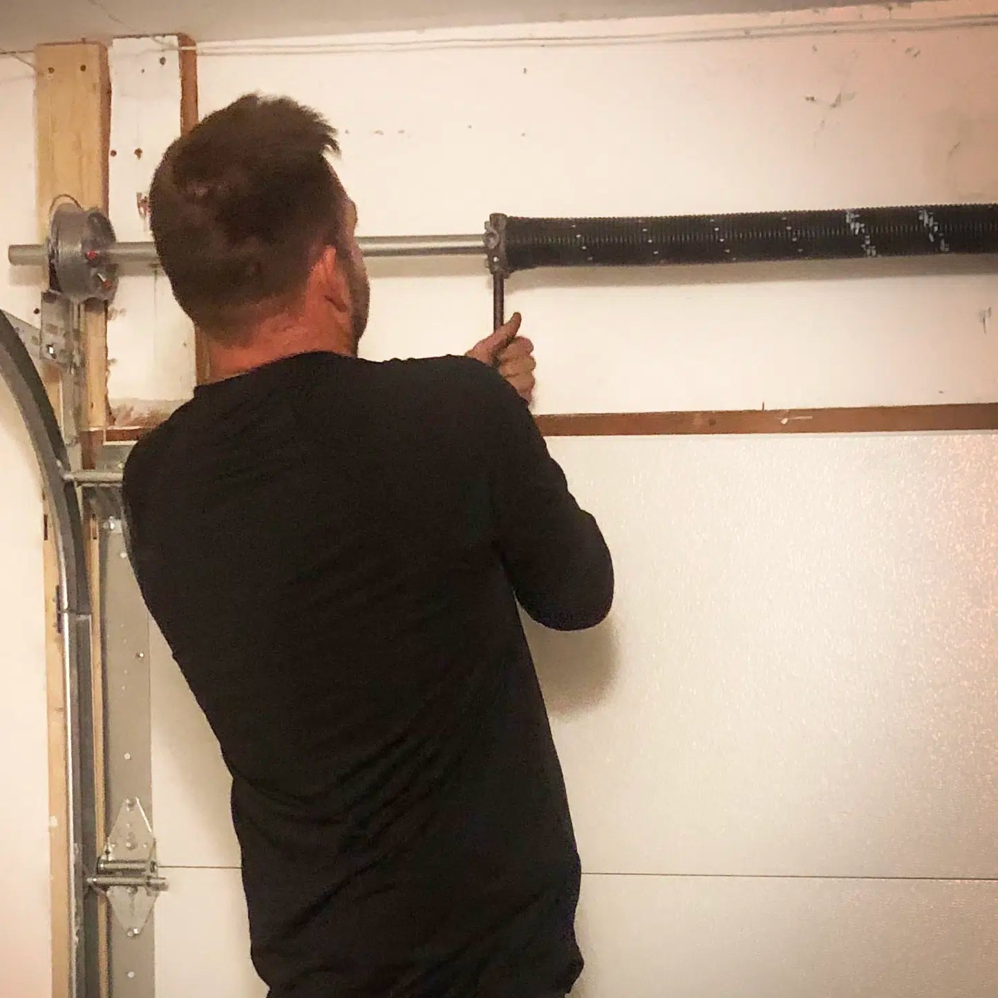 My Garage Door Spring Snapped. What Should I Do?