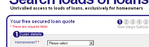 Debtbuster Loans Optimized Single Page PPC App · Freelance Web