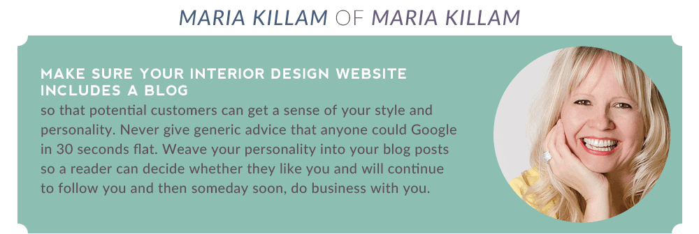 Interior Designer Biography