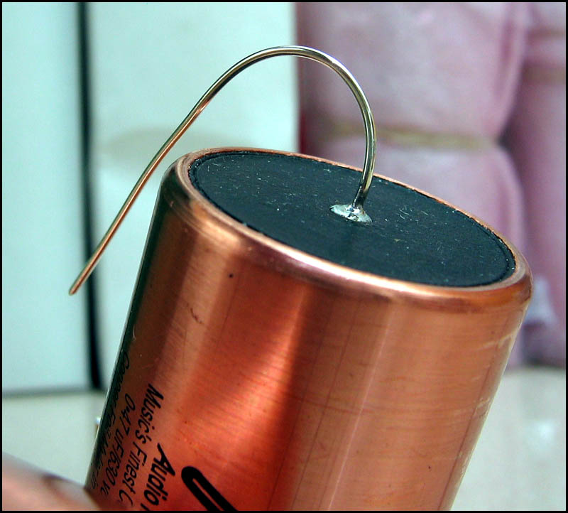 Audio Note Copper Foil Mylar in Oil Capacitor Jimmy's Junkyard