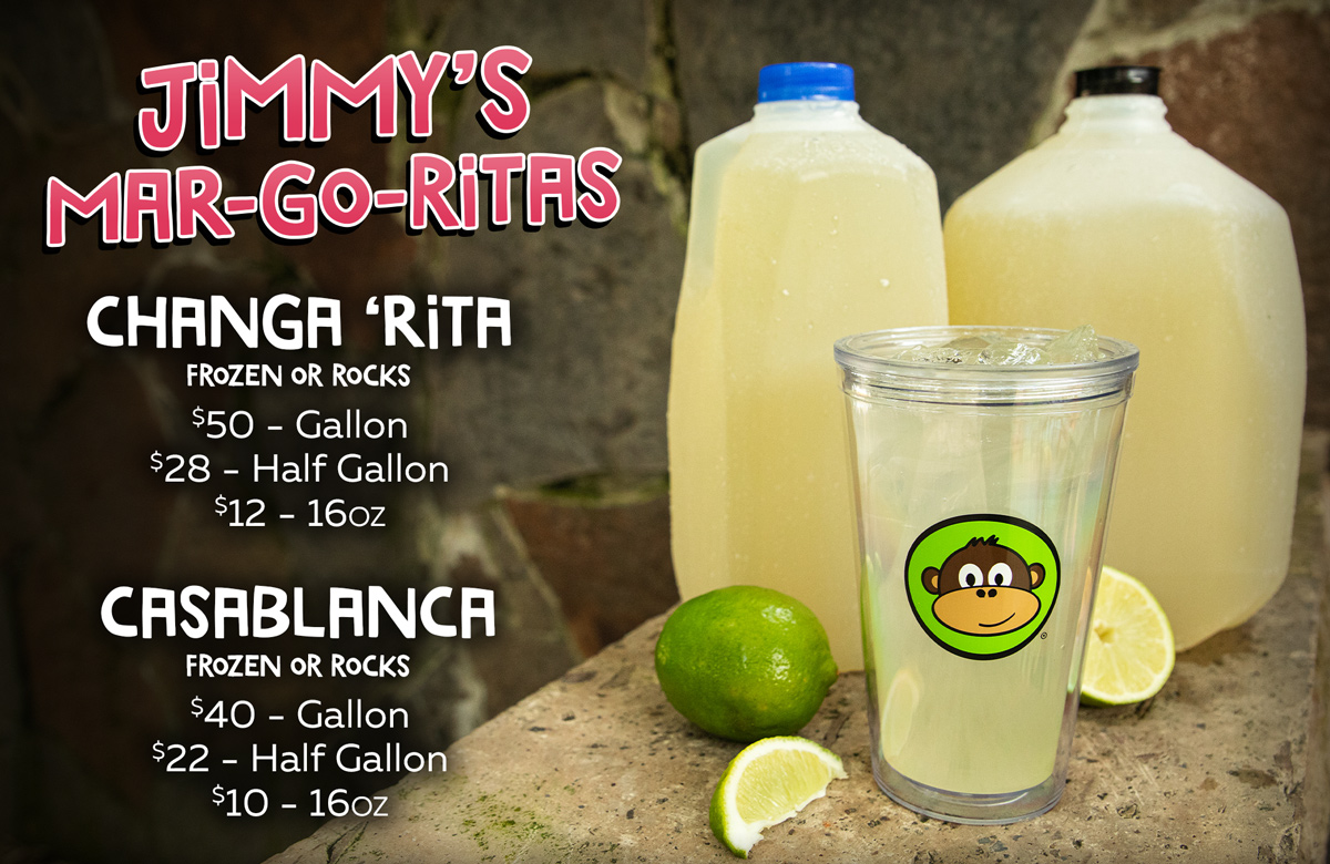 New Drinks Jimmy Changas