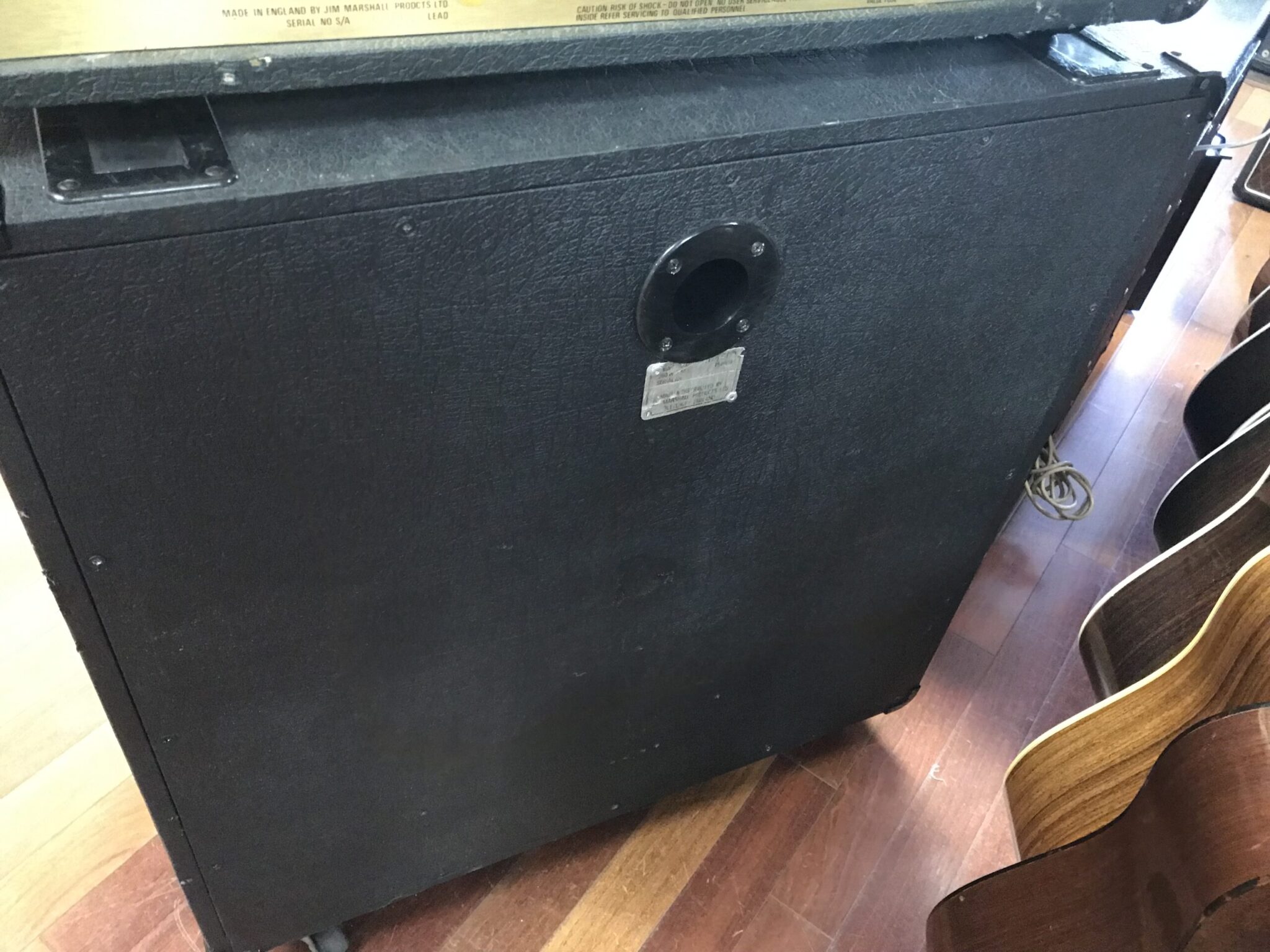 Marshall JCM 800 4x12 cab changed speakers Jimmy's Vintage Music