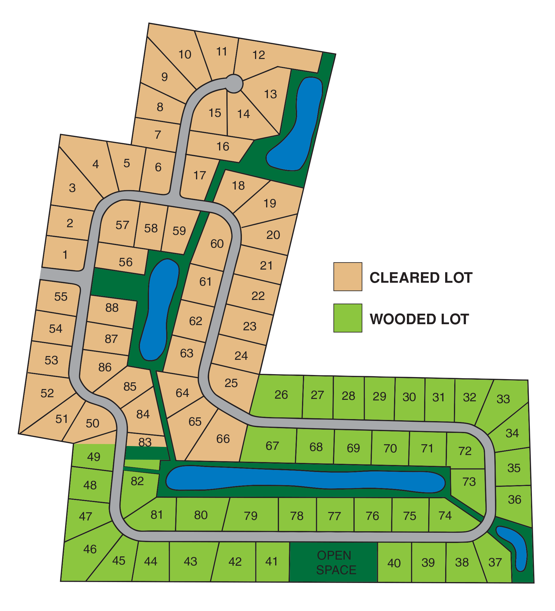 Kingston Ridge Building Lots Plan Delaware New Home & Commercial
