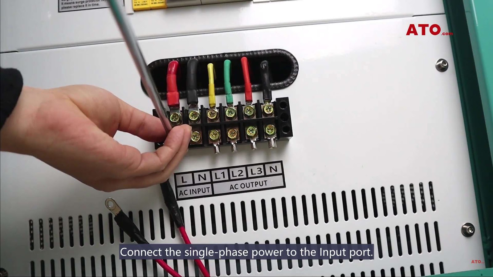 220V Single Phase to 3 Phase Converter Wiring Diagram: Guide