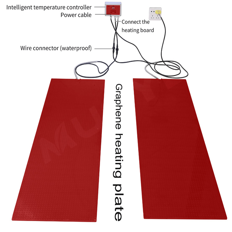 China Graphene Pig Farming Equipment Smart Nursery Baby Piglets Heating Pad Manufacturers and