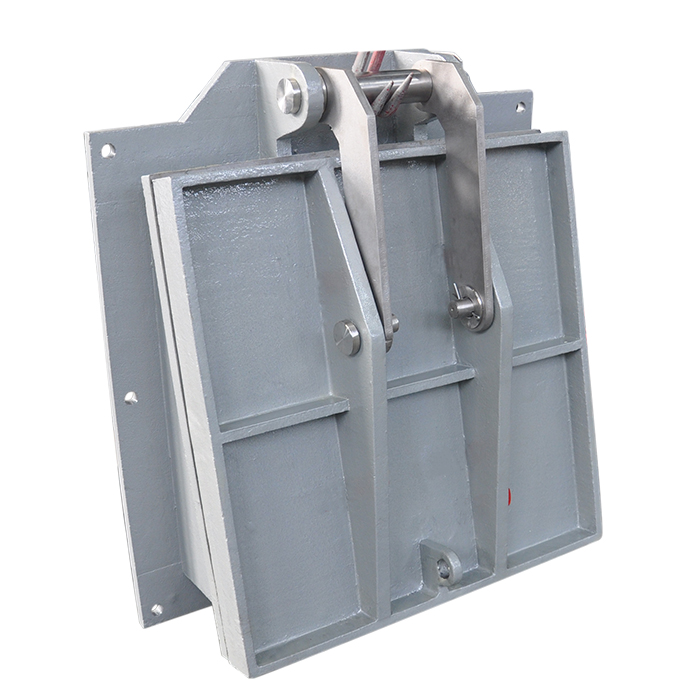 China cast iron square flap gate valve Manufacturer and Supplier