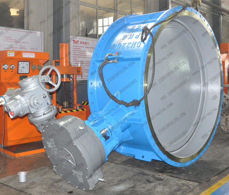 Installation procedure manual of electric butterfly valve