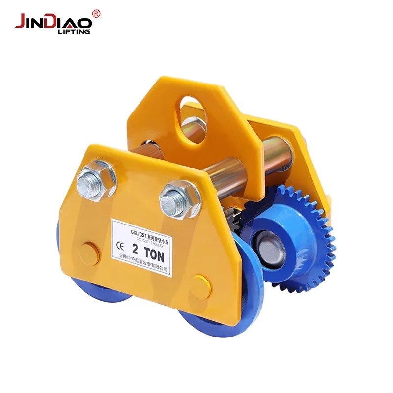 1 Ton 2 Ton 3 Ton Manual Monorail Trolley IBeam Trolley Hebei