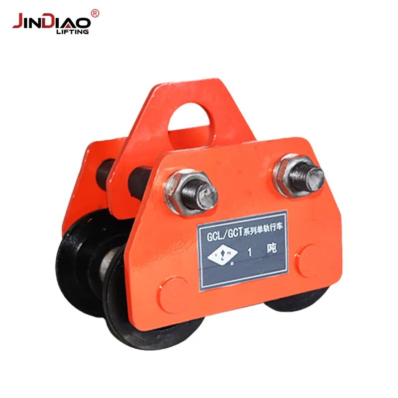 1 Ton 2 Ton 3 Ton Manual Monorail Trolley IBeam Trolley Hebei